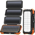 Solar power bank 20000mah chargeur solaire portable panneau solaire ext�rieur power bank pd 18w charge ...