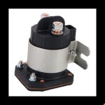 Sol�no�de 114 - 4811 - 020 borne 48 v 200 a pour chariot de golf �lectrique1 x sol�no�denoir & argent ...