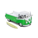 Miniature volkswagen t1 pick up - solido - 1950 - �chelle 1 / 18 - couleur apple green - diecast
