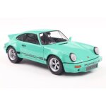 Solido porsche 911 iroc 1974 miniature 1 / 18 mint green (vert menthe)