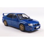 Solido subaru impreza wrx sti 2003 sonic blue - miniature 1 / 18