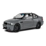 Voiture miniature - solido - bmw m3 coup� streetfighter 2000 (e46) - gris - �chelle 1 / 18 - m�tal et ...