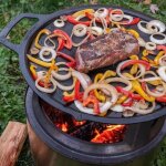 Plancha - solo stove - bonfire - fonte - 10 personnes - a poser