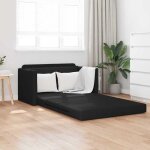 Solomon@sofa contemporain - canapé au sol 2 - en - 1 noir 124x71x78 cm simili cuir xmm94639 Solomon@sofa contemporain - canapé au sol 2 - en - 1 noir 124x71x78 cm simili cuir xmm94639