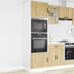 Solomoon@ colonne cuisine - armoires de four 2 pcs kalmar chne sonoma bois dingnierie fr 580