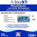Solubti - moustiques - 30 gr de larvicide biologique - bti
