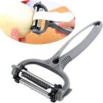 ? net solutions ? eplucheur julienne 4 en 1 ? epluche lgumes triple lames + ple agrume - fonction econome ...