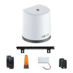 Somfy 1246289 - motorisation de portail coulissant freevia essential rts