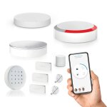 Somfy 1875352 - home alarm essential - pack clavier - alarme maison sans fil connect wifi