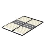 Sommier 140x190 cm 2x15 lattes peuplier naturel installation express - dewinner