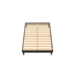 Sommier  lattes - ab matelas - easy kit 140x200cm - 12 lattes en bois massif - gris