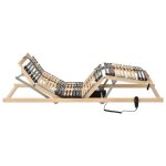 Sommier à lattes électrique - single / 1 personne - avec 7 zones 70x200 cmcdiscount2025 fafa2516 Sommier à lattes électrique - single / 1 personne - avec 7 zones 70x200 cmcdiscount2025 fafa2516