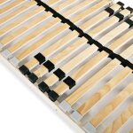 Sommier � lattes - uu - sans matelas - avec 28 lattes - 7 zones 90x200 cm 456