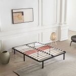 Sommier - sampur - 140x190cm - lattes renforces - pieds inclus - confort optimal
