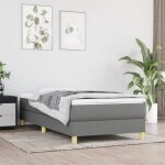 Sommier  ressorts de lit - akozon - xij - gris fonc - tapissier - contemporain
