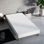 Sommier tapissier first 70x190 cm 12 lattes pin massif pieds offerts hauteur 30 cm fabrication française ... Sommier tapissier first 70x190 cm 12 lattes pin massif pieds offerts hauteur 30 cm fabrication française ...