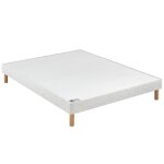 Sommier tapissier  lattes recouvertes power bultex - 140x190