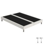 Sommier tapissier - ebac literie - sr15 - beige - 2x80x200 cm - 2 places - pieds inclus Sommier tapissier - ebac literie - sr15 - beige - 2x80x200 cm - 2 places - pieds inclus