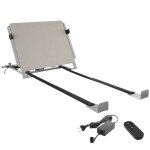 Cadre de lit - tectake - dossier lectrique cosy glide sommier rglable en continu avec moteur silencieux ...