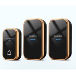 Sonnette sans fil auto - aliment�e �tanche 36 m�lodies port�e 150 m flash led pour maison appartement(1 ...