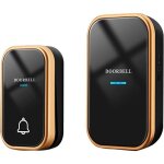 Sonnette sans fil auto - alimente tanche 36 mlodies porte 150 m flash led pour maison appartement(1 ...