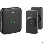 Sonnette sans fil - gigicial - carillon de porte - 300m porte - 52 mlodies - ip55 tanche