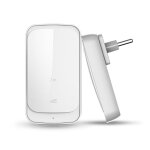 Sonnette sans fil porte 280 m alimente par batterie 4 niveaux de volume 1 metteur et 1 rcepteur - ...