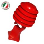 Sonnette trompe avertisseur rouge draisienne velo trottinette tricycle bebe enfant soufflet klaxon pouet ...