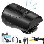 Sonnette de vlo lectrique alarme antivol 125db rechargeable ipx5 22 - 318mm guidon pour vtt / route ...