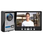 Sonnette vido systme dinterphone vido filaire kit dinterphone vido 7 pouces interphone mains libres ...