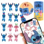 Sonny angel stitch mini poup�e b�b� figurine autocollante pour t�l�phone bo�te myst�re