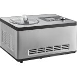 Sorbeti�re automatique - duoku - ice2032 - gs - 2 litres - compresseur int�gr� - acier inoxydable