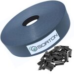 Sorton kit lamelle occultante pp rouleau bande brise vue grillage rigide occultant cache cloture en panneau ...
