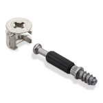 Sotech 50 pices raccords de corps de meuble hettich exzenter rastex 15  chevilles  visser twister ...