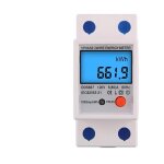 Sous compteur �lectrique monophas� 80a max modulaire simple tarif affichage l