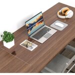 Sous - main de bureau transparent - febest - 60x33 cm - imperm�able - antid�rapant - bords arrondis