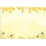 Sous - mains en papier honey uni