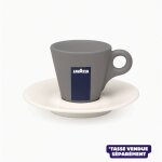 Sous - tasses lavazza en porcelaine - lot de 12 pour tasses espresso 70 ml