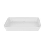 Soucoupe carr�e capri - artevasi - blanc - 38 x 38 cm