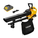 Souffleur aspirateur broyeur - nemura - 40v - batterie 2ah - chargeur rapide - moteur brushless Souffleur aspirateur broyeur - nemura - 40v - batterie 2ah - chargeur rapide - moteur brushless