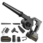 Souffleur batterie 550w 21v avec batterie et chargeur souffleur sans fil nettoyage d�neigement souffleurs ...