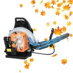Souffleur a dos 63cm3 665cfm thermique professionnel pour feuilles mortes et neige legere moteur performant ...