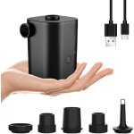 Gonfleur electrique portable avec usb rechargeable 2500 mah gonflage / dgonfleur rapide 5 buses pompe ...
