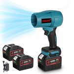 Souffleur électrique turbo sans fil 28000rpm souffleur de poussière / neige / feuille - onevan - 2x 4ah ... Souffleur électrique turbo sans fil 28000rpm souffleur de poussière / neige / feuille - onevan - 2x 4ah ...