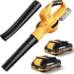 Souffleur de feuilles sans fil 21v 3000w aspirateur souffleur sans fil 2 modes de vitesse pour la pelouse ... Souffleur de feuilles sans fil 21v 3000w aspirateur souffleur sans fil 2 modes de vitesse pour la pelouse ...