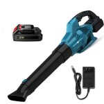 Souffleur de feuilles sans fil21v souffleur1000 wsouffleur feuilles mortes avec li - ion batterie & chargeur6 ...