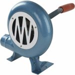 Souffleur de forge  manivelle ventilateur manuel de ventilateur de pop - corn iron gear ventilateur ...