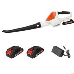 Souffleur de jardin souffleur de feuilles �lectrique sans fil avce 2 batterie 1500mah pour souffler les ...