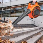 Souffleur thermique 26cc portable l�ger professionnel pour feuilles mortes herbes et d�bris usage intensif ...