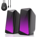 Soulion c30 enceintes pc haut parleur bluetooth pour �cran ordinateur portable gamer entr�e auxiliaire ...
